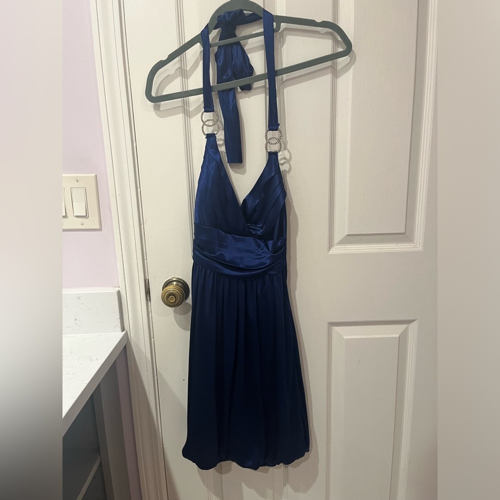 Trixxi Navt Blue Dress